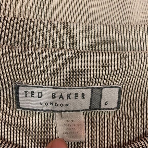 TED Baker beige sweater size 6/USXXL - Picture 11 of 13